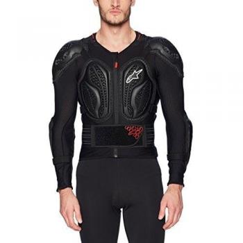 Alpinestars Bionic Action Chaqueta, Hombre, 1656818, negro/ rojo, L