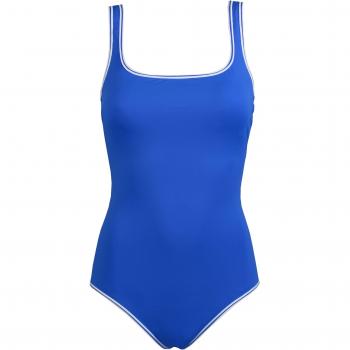 Red Point Beachwear, Mujer, Bañador, Basico foam, Talla ESP: 48, Copa B, Azul, Jalta, Línea lisa