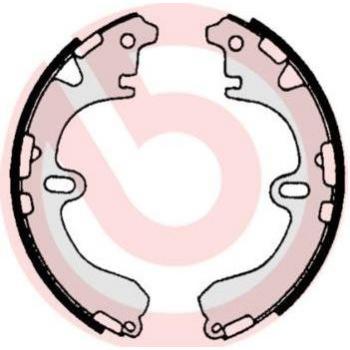 Juego de zapatas de frenos BREMBO S 83 531, kit de frenos de tambor