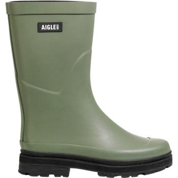 Aigle Women's Mid Rain Ankle Boots, Olivine
