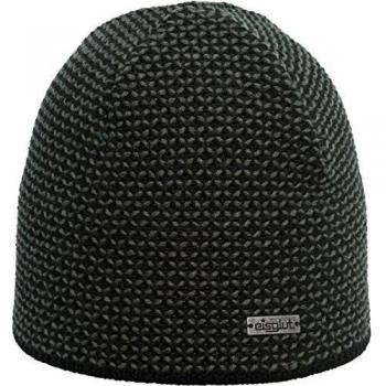 Eisglut Zacg XL Black Fleece-Lined Beanie for Men