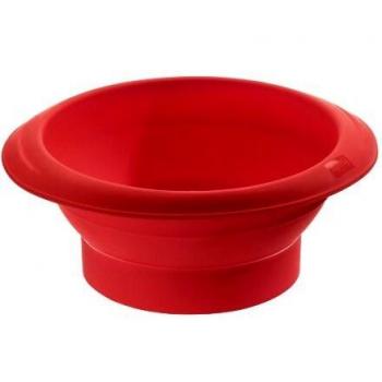 Lékué Choco Bowl - Bol para derretir Chocolate, Color Rojo