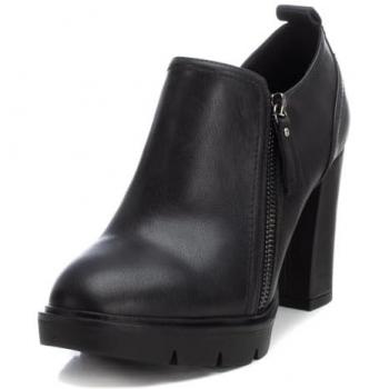 Zapato de Tacón Alto XTI 142989 para Mujer - Negro - Con Cierre de Cremallera - Elegante y Cómodo - Talla 40