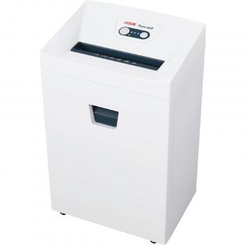 Trituradora HSM Pure 420, corte en partículas 1,9 x 15 mm, capacidad de hasta 11 hojas, volumen del recipiente 35 litros, nivel de seguridad P-5