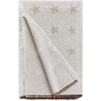 Plaid Multiusos Marrón - Modelo Estrellas