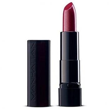 Labial Todo en Uno Manhattan 970 - Ciruela Preciosa, Brillo Duradero y Color Intenso 4.5g