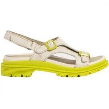 Sandalias de piel Art 1551 beige para mujer