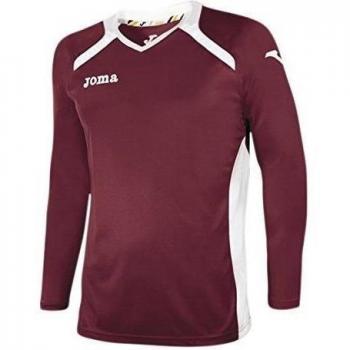Joma 1196.99.008 - Camiseta de equipación de manga larga para mujer, color burdeos / blanco, talla XL
