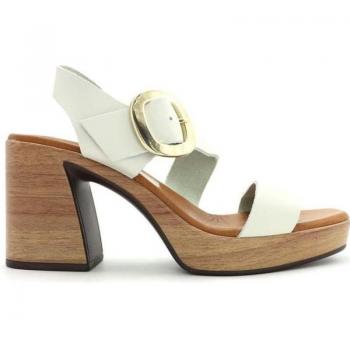 Sandalias de Mujer MERISSELL SANDALIA PLATAFORMA 5395 HIELO, color hielo, modelo 5395