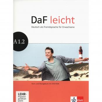 DaF leicht a1.2, libro del alumno y libro de ejercicios + dvd-rom: Kurs- und Ubungsbuch