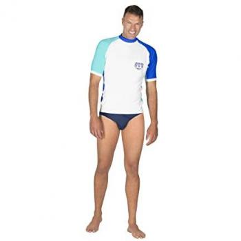 Mares Aquazone Rashguard Shield Mujer - Camiseta de protección para deportes acuáticos, color blanco, talla XXS adulto