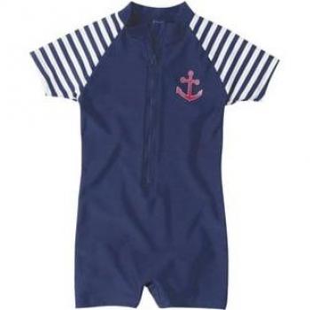 Playshoes UV Protection 1-Piece Baby Swimsuit Maritime