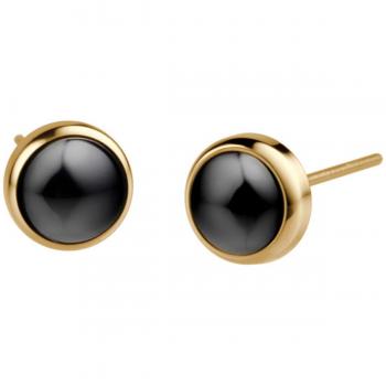 Aretes Bering Arctic Symphony Damas en PVD Dorado Petite