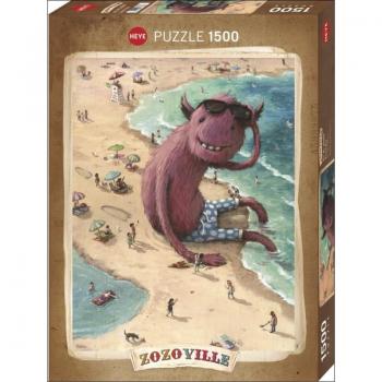 Puzzle Heye 1500 piezas Ciudad Feliz