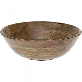 Ensaladera de Madera de Mango Multicolor 34x14cm