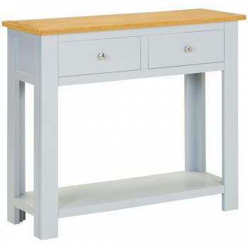 Consola de roble macizo con medidas 83x30x73 cm - Elegancia y durabilidad