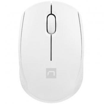 Ratón Inalámbrico Óptico Natec Stork Blanco 1600 DPI Ambidextro USB Type-A