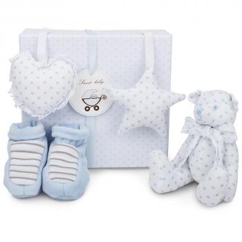Set regalo bebé osito azul