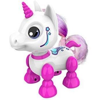Robot Unicorno Interactivo con Movimientos y Sonidos - 13 cm - Para Niños a Partir de 3 Años