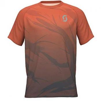 Scott SCO Camiseta Kina Balu Run Capuchina Naranja/Iron Black