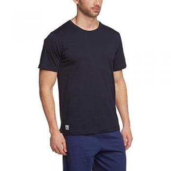 Schiesser Mix & Relax Shirt kurzarm146856 - Camiseta de pijama para hombre, Azul