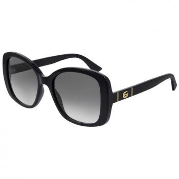 Gucci Stylish Sunglasses GG0762S, Black, Female, Size: 56 MM, Fashion Black Grey Gradient