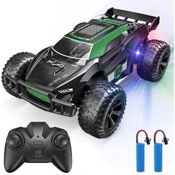 Kizeefun Coche teledirigido de 2,4 GHz 1:22 RC Car für Kinder mit 360°RC Stunt Auto Rennauto, 2.4GHz Fernsteuerung Off Road Spielzeugauto, Geschenk für Jungen Mädchen