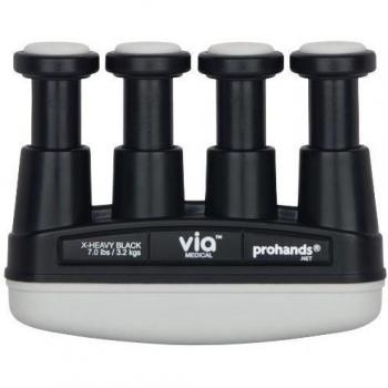 prohands by Gripmaster VIA - Aparato entrenador de dedos, color Negro - x- Fuerte