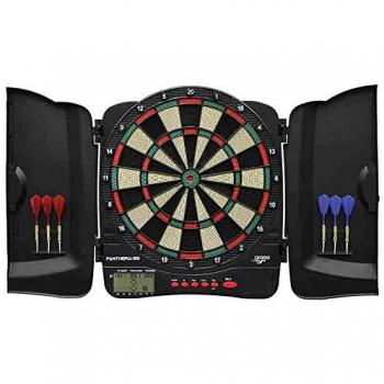 Carromco - Diana electrónica Panthera 301, Unisex, para Adulto, Negro, Rojo, Verde y Amarillo