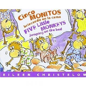 Cinco Monitos Brincando En La Cama / Five Little Monkeys Jumping On The Bed