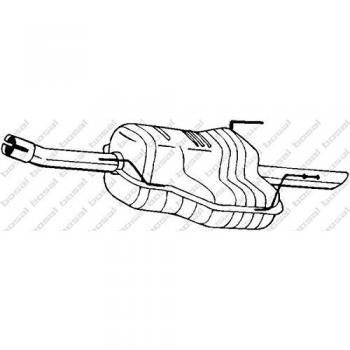 Bosal 185-481 End Silencer