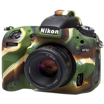 Easycover ECND750C - Funda de Silicona para Nikon D750, Color Camuflaje