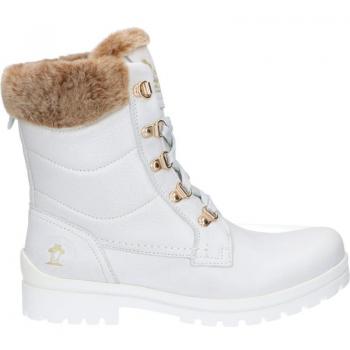 Botas Panama Jack Tuscani B28 Beige - Piel Auténtica - Confort de Nivel Superior, Botas de Mujer PANAMA JACK TUSCANI B32 NAPA BLANCO - WHITE, PANAMA JACK Botas T