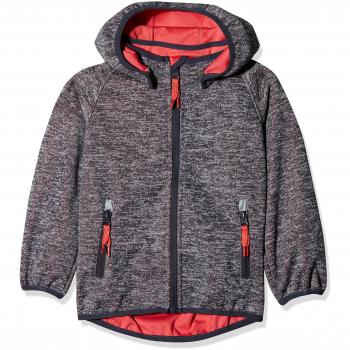 NAME IT Nmfbeta Knit Softshell Jacket Fo, Chaqueta para Bebés, Azul