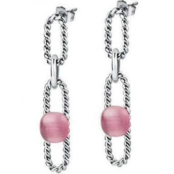 Pendientes Mujer Morellato 1930 - Pendientes de acero inoxidable, diseño elegante, colección 1930, cierre tipo presión, ideales para uso diario y ocasiones especiales