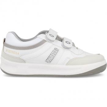 Zapatillas Hombre Paredes Estrella DP101 Blanco Velcro Unisex Casual