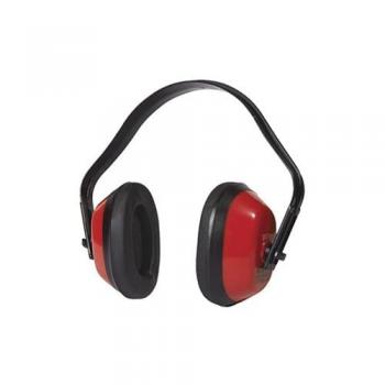Casco Antiruido Rojo SNR 27 dB | Protección Auditiva EN 352-1 (Pack: 1)