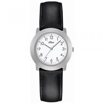 Reloj de Mujer S.oliver SO-1364-LQ - Acero Inoxidable - Correa de Cuero - Resistente al Agua