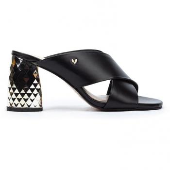 Sandalia de tacón de piel Martinelli Audrey 1630-A921P para mujer