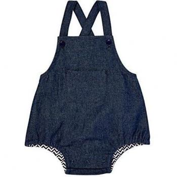 Sense Organics ARIEL Baby Latzshorts-Peto Bebé-Niñas    Mehrfarbig