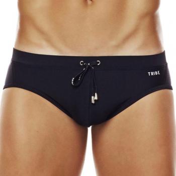 Tribe Slip de baño Amalfi negro M