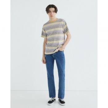 Carhartt WIP Nolan Men's 5-Pocket Heavy Stone Wash Blue Jeans, Size W34/L32, 100% Cotton