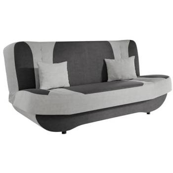 Sofá-cama Comfivo 239 con caja de ropa de cama, Uttario Velvet 2971 y 2973, dimensiones 190 x 94 x 90 cm