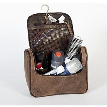 ASKI by lefox 5285-tabak/braun/antik - Bolsa de deporte talla B26 x H12 x T11cm
