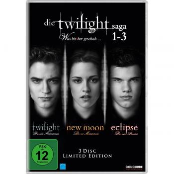 Die Twilight Saga 1-3 - Was bissher geschah... [Alemania] [DVD]