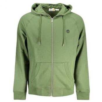 Timberland Exeter River Men's Full Zip Hoodie in Dark Green, Size S