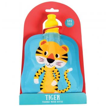 Tigre plegable botella de agua