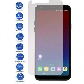 Todotumovil Protector de Pantalla LG Q7 de Cristal Templado Vidrio 9H para movil