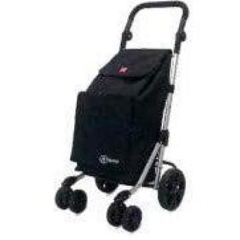 Carro-Compra DUETT Truck 2+4GIR Negro TERMICA