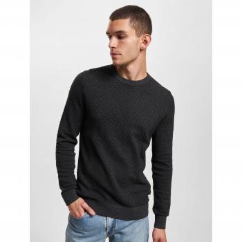 Jersey Jack & Jones Cuello Redondo Atlas Hombre Dark Grey Melange